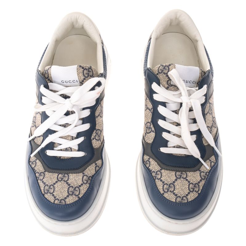 Tenis-Gucci-GG-Supreme-Marinho