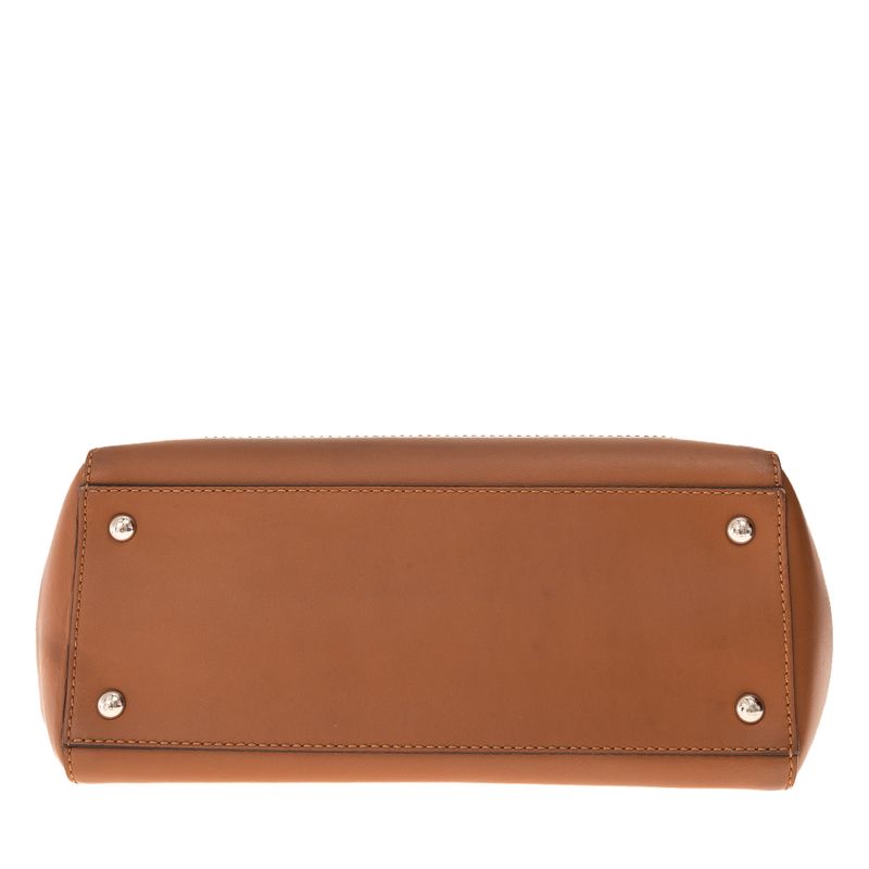 Bolsa-Fendi-Dotcom-Couro-Marrom