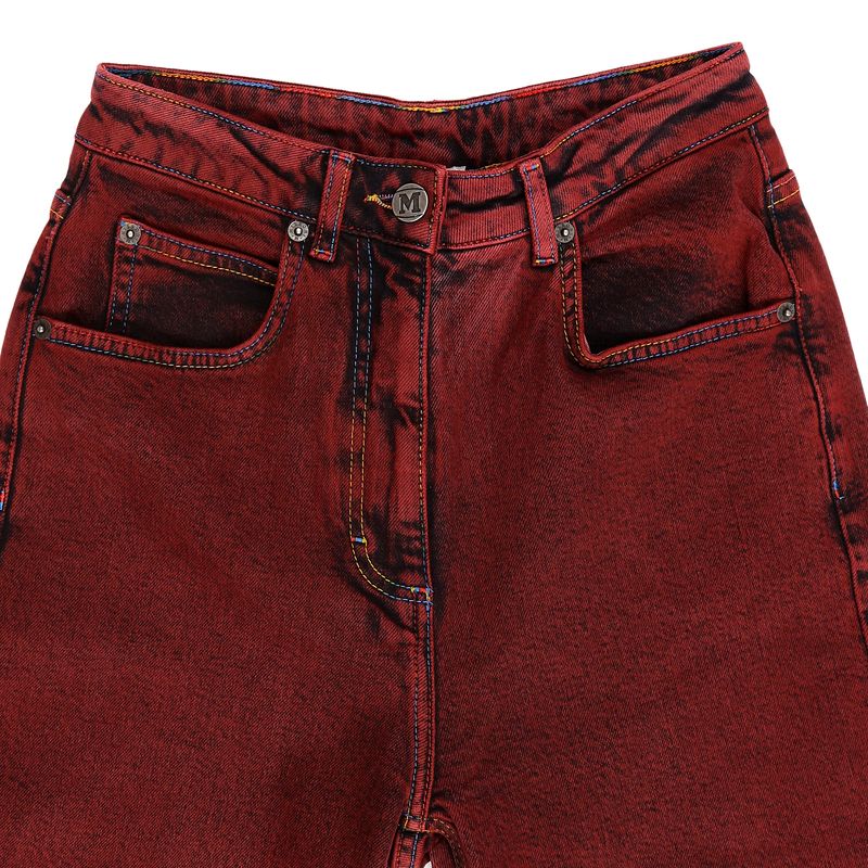 Calca-Missoni-Jeans-Vermelha