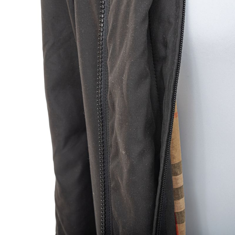 Casaco-Burberry-Vintage-Impermeavel-Preto