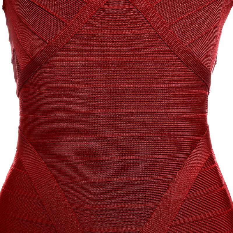 Vestido-Herve-Leger-Bandagem-e-Aplicacoes-Vermelho-