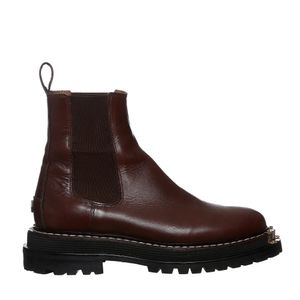 Bota Sandro Couro Marrom