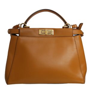 Bolsa Fendi Peekaboo Regular Carbone