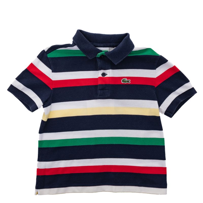Blusa-Polo-Lacoste-Infantil-Listrada-Colorida