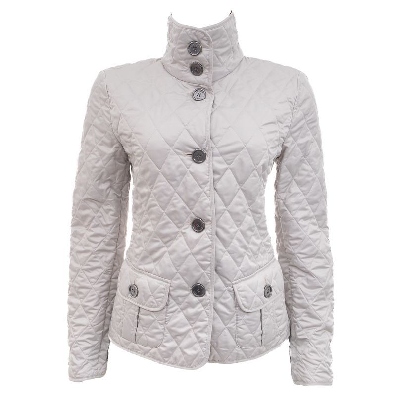 Casaco-Burberry-Matelasse-Botoes-Cinza