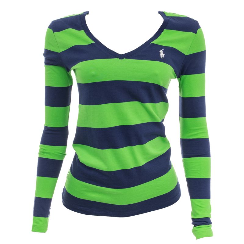 Blusa-Ralph-Lauren-Manga-Longa-Listras-Verde-e-Marinho