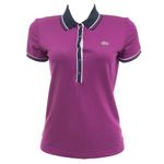 Blusa-Lacoste-Polo-Roxa
