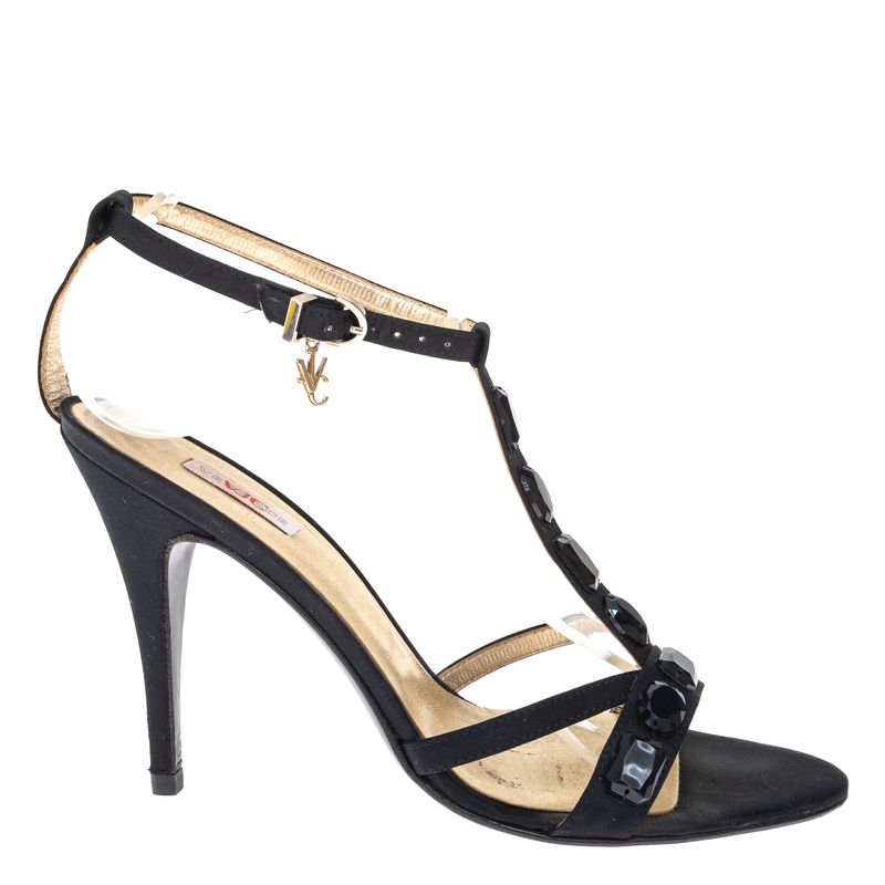Sandalia-Versace-Jeans-Couture-Cetim-e-Pedraria-Preta