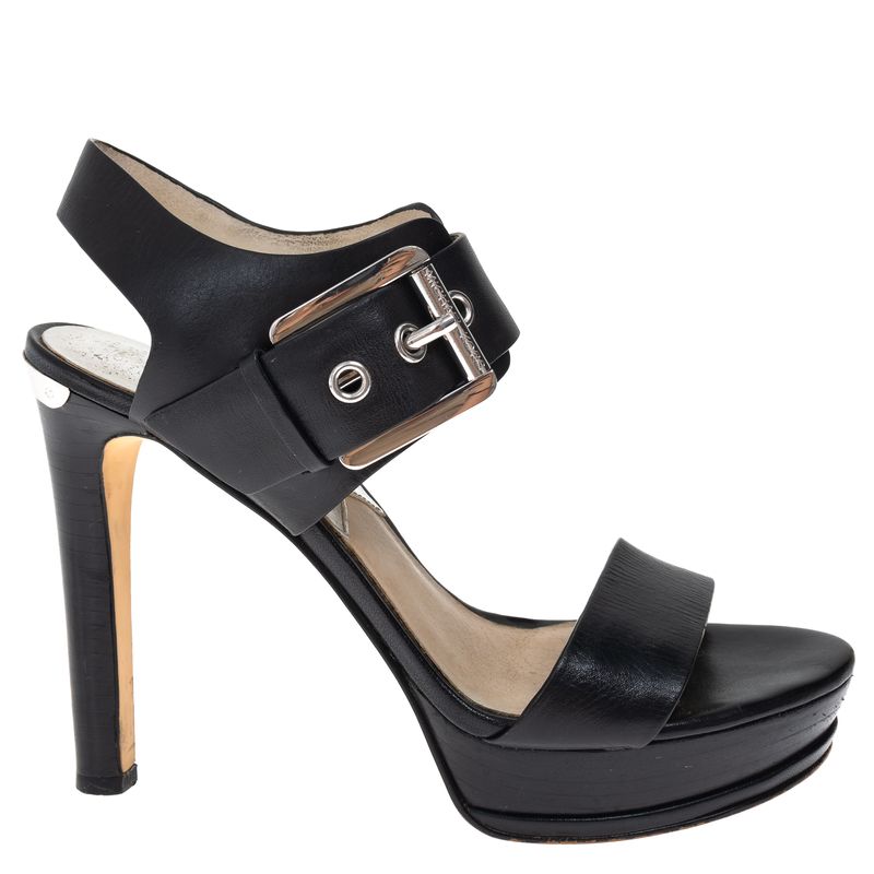 Sandalia-Michael-Kors-Couro-Preta