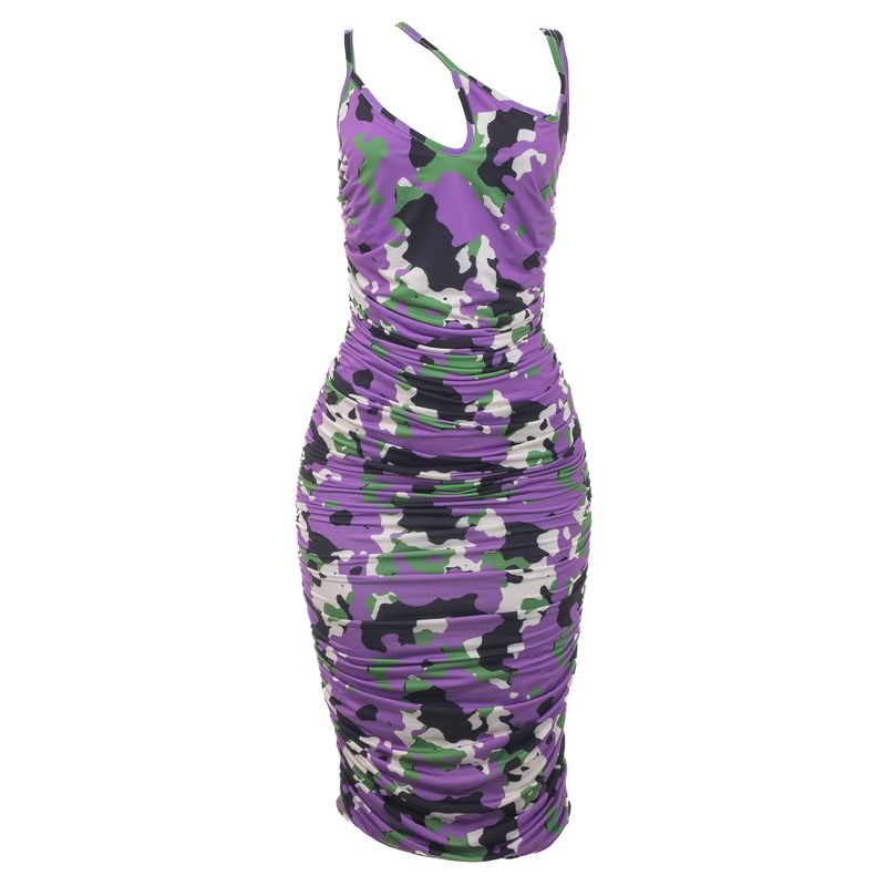 Vestido-Tufi-Duek-Drapeado-Estampado