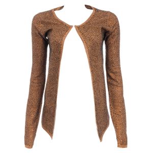 Cardigan NK Brilho Bronze