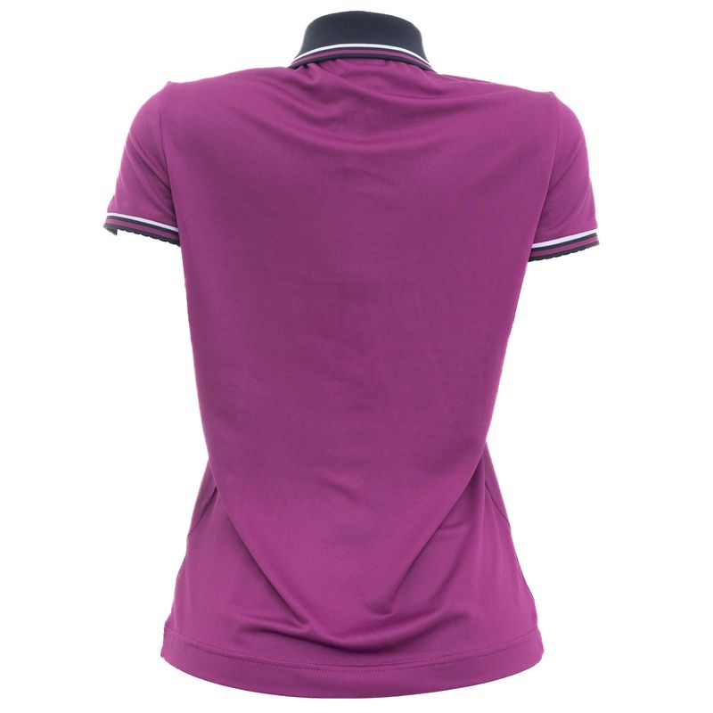 Blusa-Lacoste-Polo-Roxa
