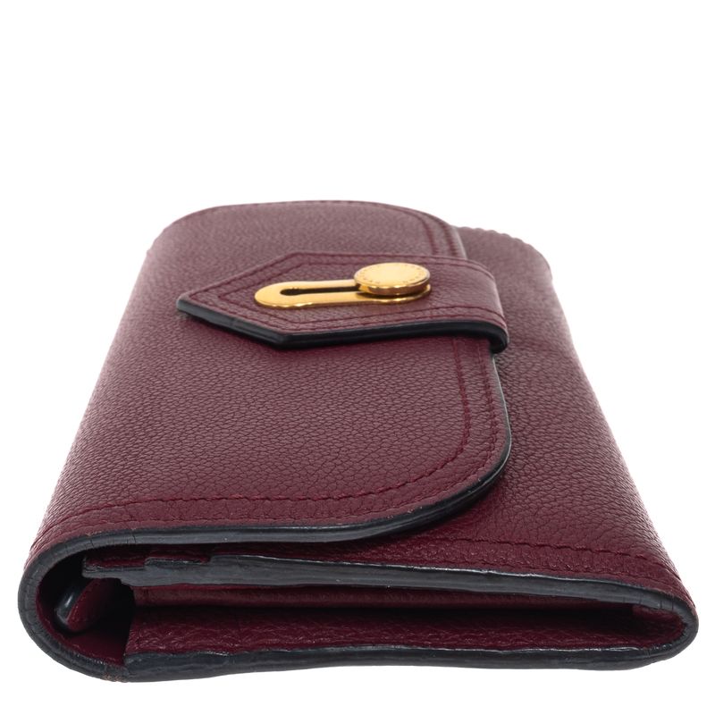 Carteira-Burberry-Couro-Vinho-