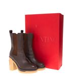Bota-Valentino-Roman-Couro-Marrom-