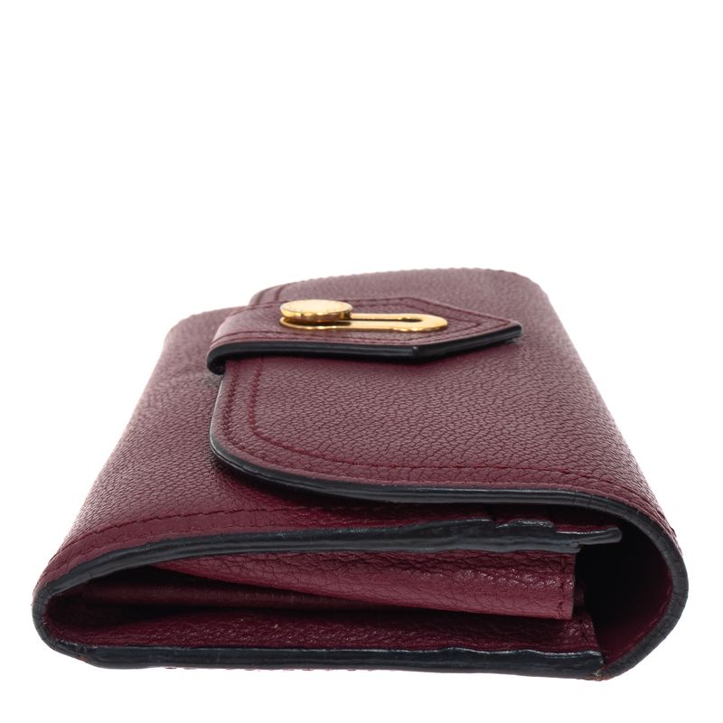 Carteira-Burberry-Couro-Vinho-