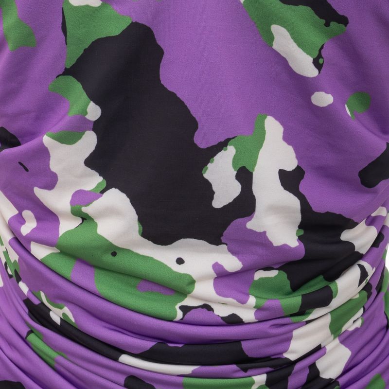 Vestido-Tufi-Duek-Drapeado-Estampado
