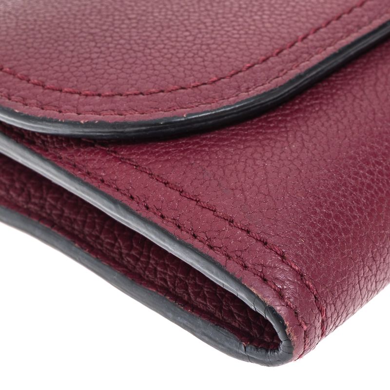 Carteira-Burberry-Couro-Vinho-