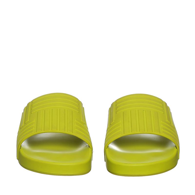 Sandalia-Bottega-Veneta-Slide-Verde-Neon