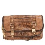 Bolsa-Cris-Barros-Couro-Texturizado-Marrom