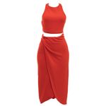 Vestido-Cris-Barros-Malha-Laranja