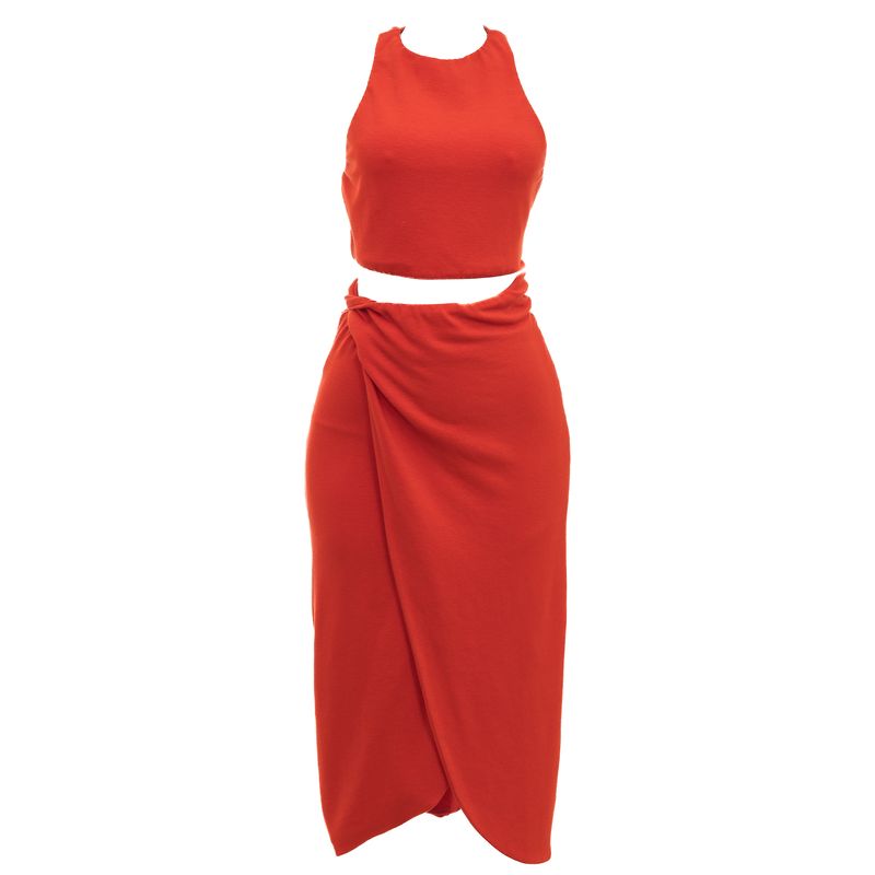 Vestido-Cris-Barros-Malha-Laranja