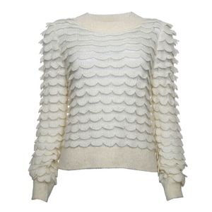 Tricô Zimmermann Camadas Creme