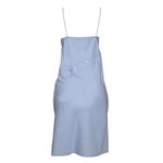 Vestido-Courreges-Botoes-Azul