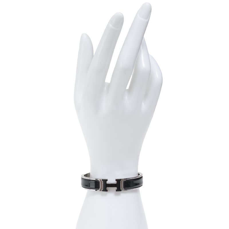 Bracelete-Hermes-Clic-H-Preto