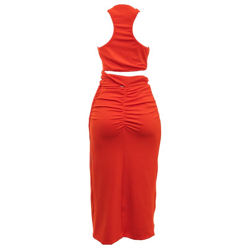 Vestido-Cris-Barros-Malha-Laranja