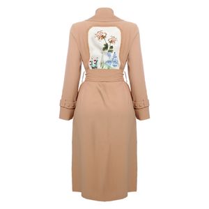 Sobretudo Cris Barros Estampado Rose