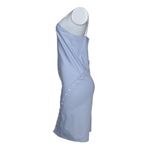 Vestido-Courreges-Botoes-Azul