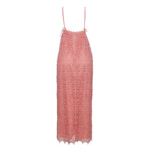 Vestido Aya Renda Rosa