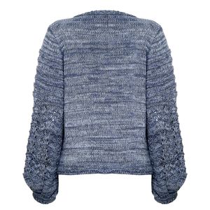 Tricô Mixed Azul