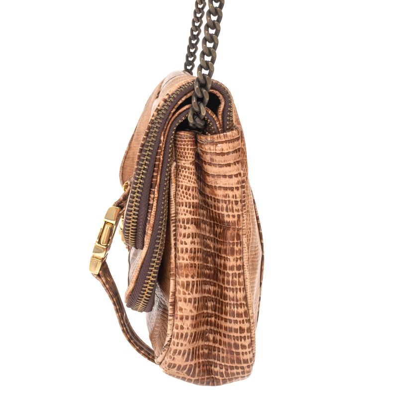 Bolsa-Cris-Barros-Couro-Texturizado-Marrom