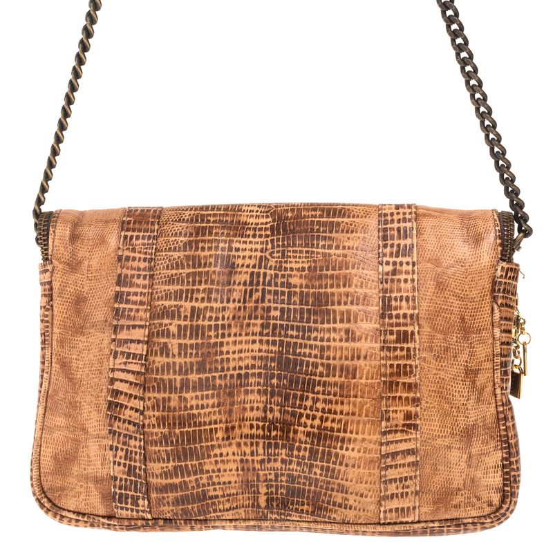 Bolsa-Cris-Barros-Couro-Texturizado-Marrom