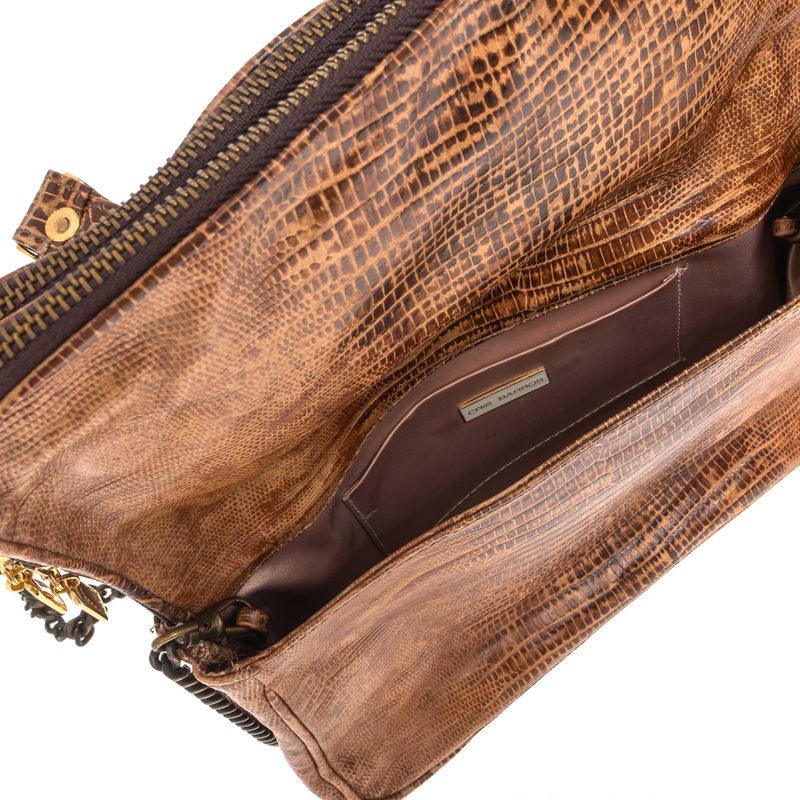 Bolsa-Cris-Barros-Couro-Texturizado-Marrom