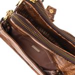 Bolsa-Cris-Barros-Couro-Texturizado-Marrom