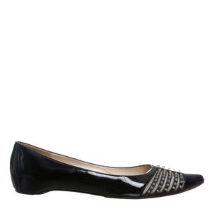 Sapatilha Christian Louboutin Verniz Preta