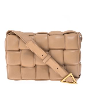 Bolsa Bottega Veneta Padded Cassette Bege