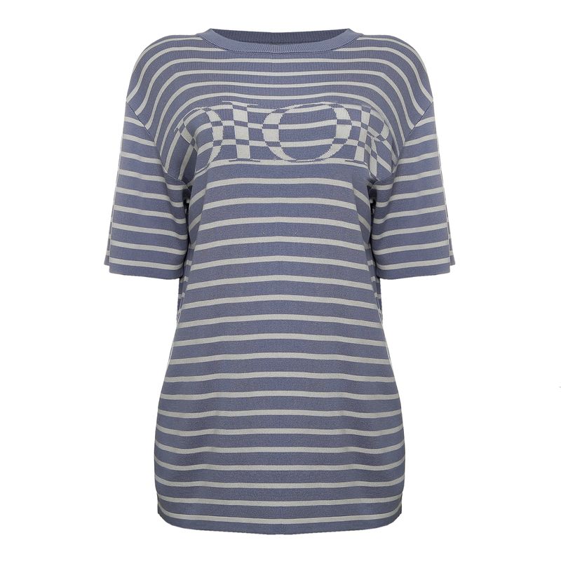 Camiseta-Christian-Dior-Listrada-Azul-e-Branca-