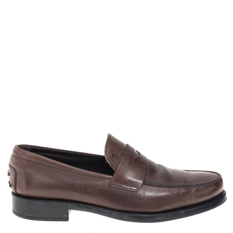 Sapato-Tod-s-Couro-Marrom
