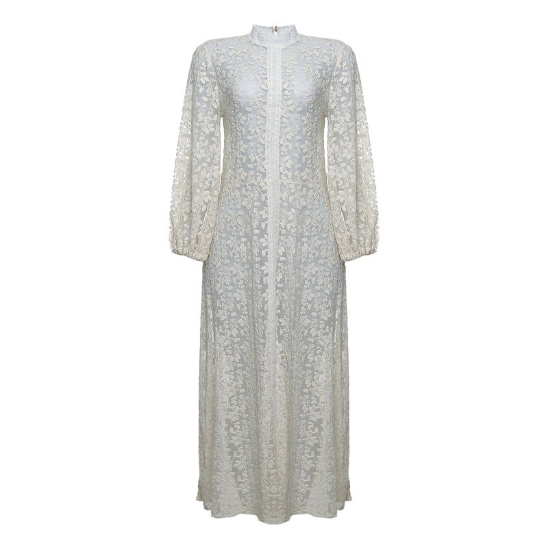 Vestido-Mixed-Longo-Transparente-Branco