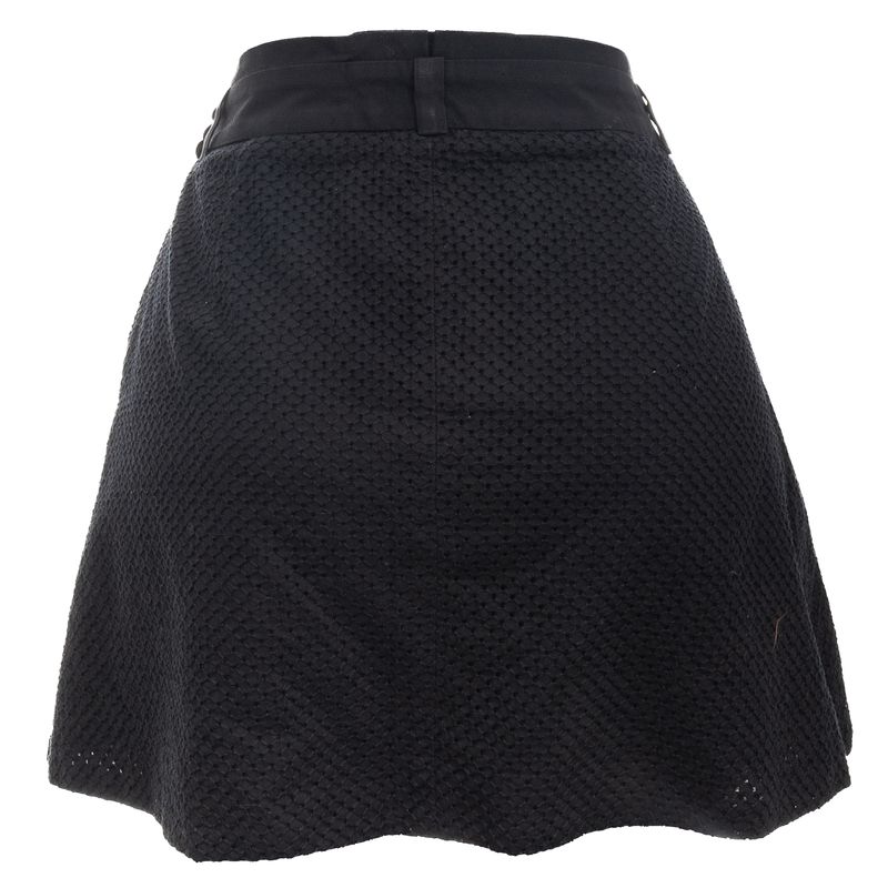 Short-Saia-Cris-Barros-Algodao-Preto