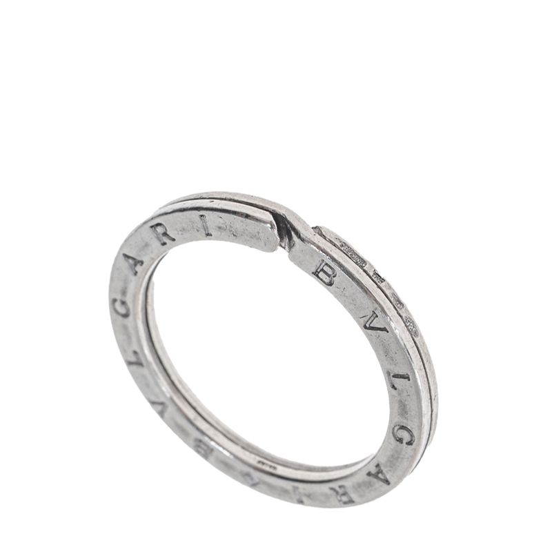 Chaveiro-Bvlgari-Logo-em-Prata