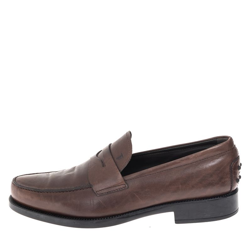 Sapato-Tod-s-Couro-Marrom