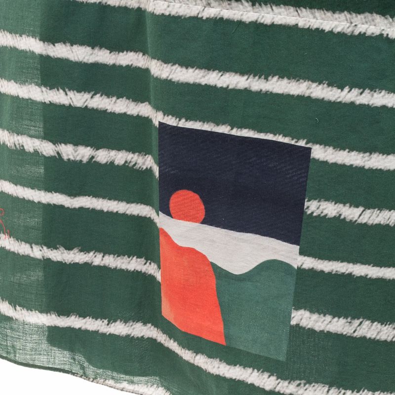 Vestido-Cris-Barros-Botoes-Listras-Marinho-Verde-e-Laranja