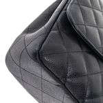 Bolsa-Chanel-Classic-Single-Flap-Jumbo-Caviar-Preta