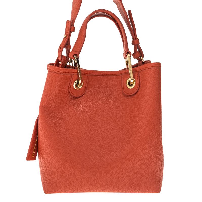 Bolsa-Emporio-Armani-Strap-Couro-Coral