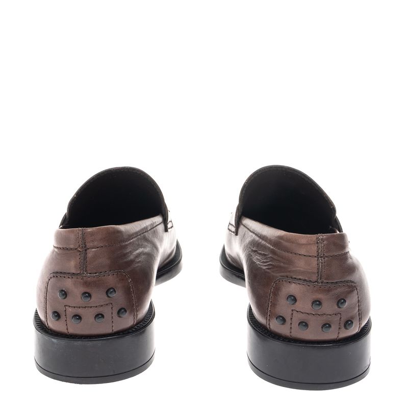Sapato-Tod-s-Couro-Marrom