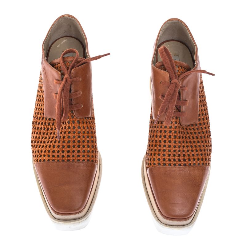 Tenis-Stella-McCartney-Plataforma-Elyse-Couro-Caramelo-